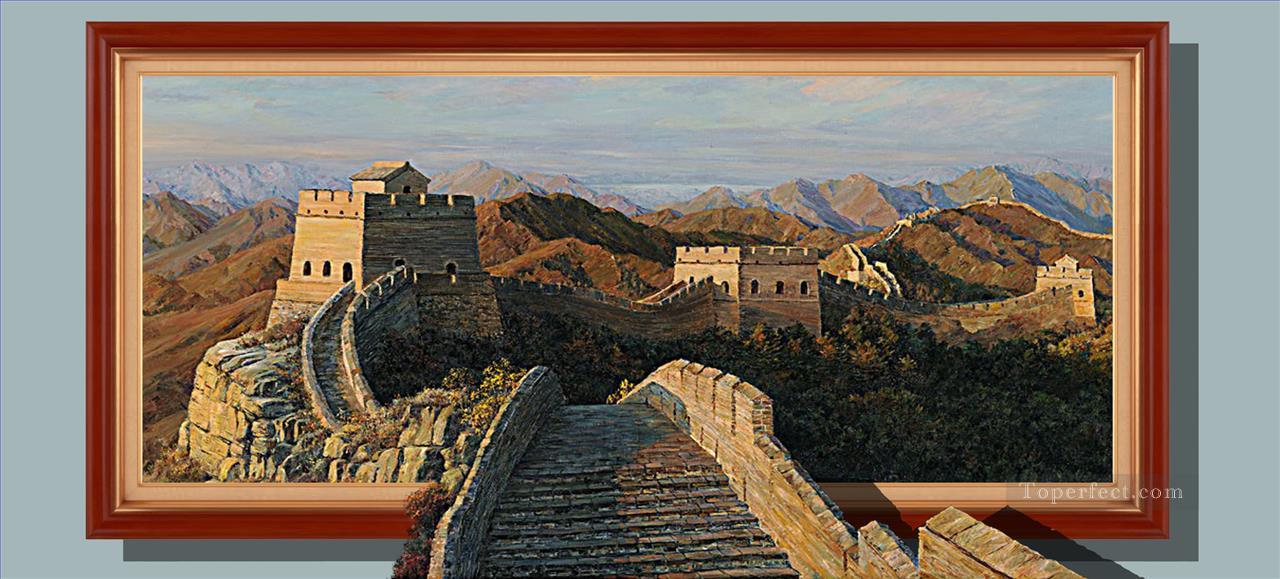 Chinese Great Wall 3D Oil Paintings